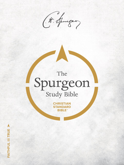 Title details for CSB Spurgeon Study Bible by Alistair Begg - Available